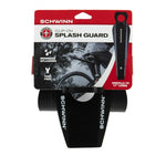 Schwinn black clip-on splash guard bicycle fender in retail packaging
