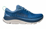 HOKA Gaviota 5 men's running shoe in Shadow Dusk blue colorway, lateral view