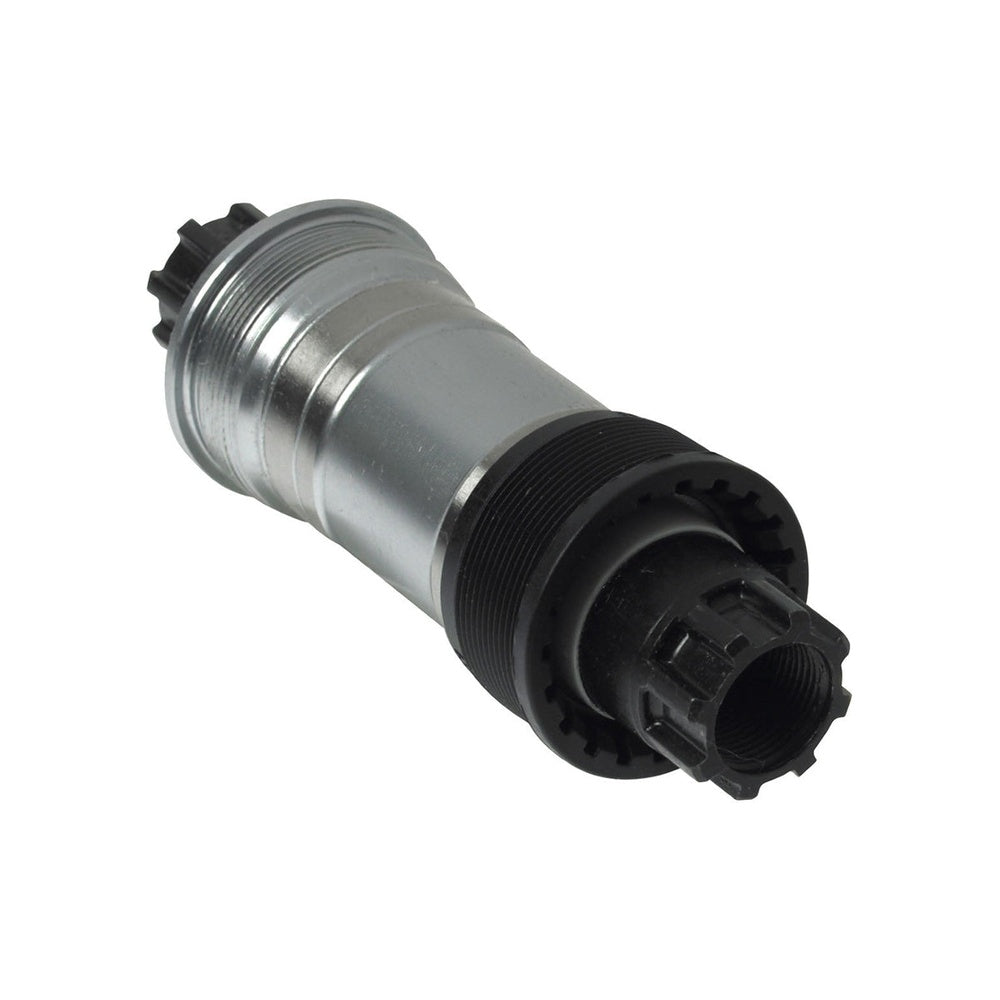 Shimano BB-ES51 cartridge bottom bracket with threaded silver body and black plastic components