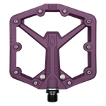 Crank Brothers Stamp 1 Large purple mountain bike pedal with clean studio background