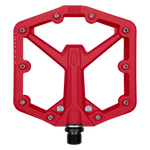 Red Crank Brothers Stamp 1 Large mountain bike pedal with aluminum platform
