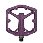 Purple Crank Brothers Stamp 1 Small bicycle pedal on white background