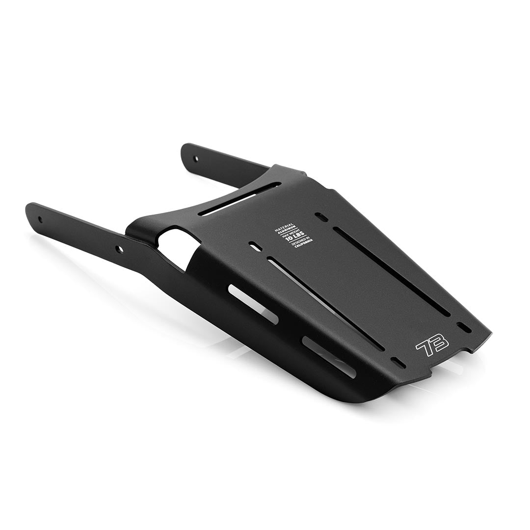 Super73 black metal rear rack for Z series electric bikes