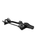 Kuat Transfer V2 2-inch 2-bike hitch car rack in matte black, folded flat