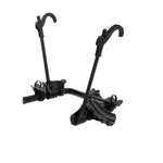 Kuat Transfer V2 2-inch 2-bike hitch rack in matte black on white background