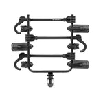 Kuat Transfer V2 black 3-bike hitch mount rack with adjustable arms