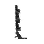 Kuat Transfer V2 2-inch 2-bike hitch car rack in matte black, side view