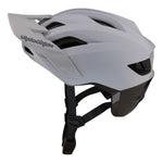 Troy Lee Designs Flowline SE mountain bike helmet in white/gray colorway