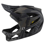Troy Lee Designs Stage MIPS Helmet in Brush Camo Military colorway with full face protection