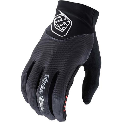 Troy Lee Designs ACE 2.0 mountain bike gloves in black and gray