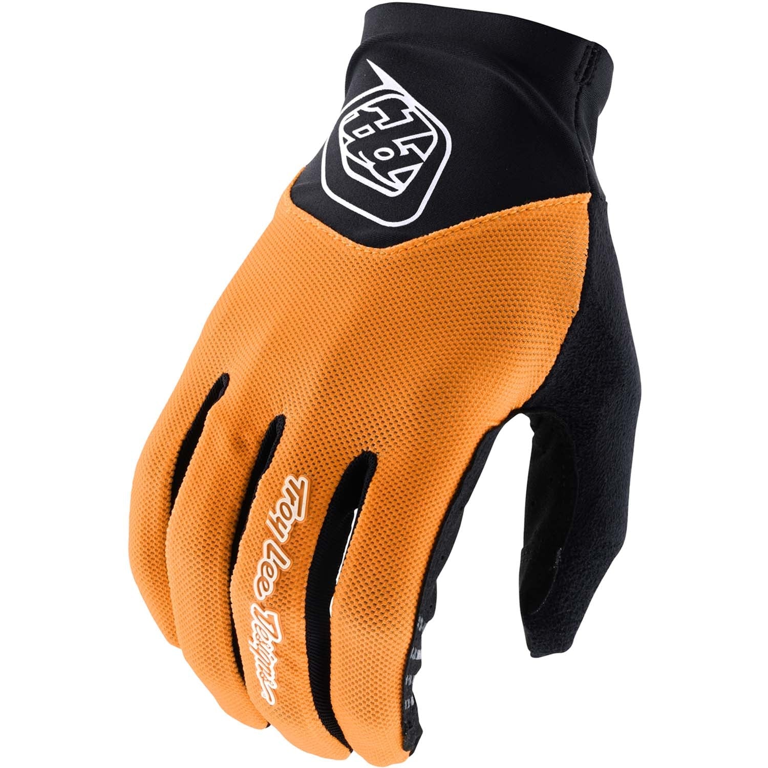 Troy Lee Designs ACE 2.0 glove in tangelo orange and black colorway