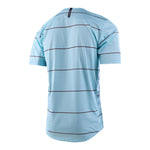 Troy Lee Designs Flowline Short Sleeve Jersey in Revert Blue colorway back view