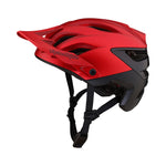 Troy Lee Designs A3 MIPS mountain bike helmet in red with ventilation ports
