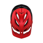 Troy Lee Designs A3 MIPS mountain bike helmet in red and black