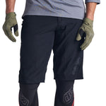 Troy Lee Designs Ruckus cycling shorts in black with matching gloves