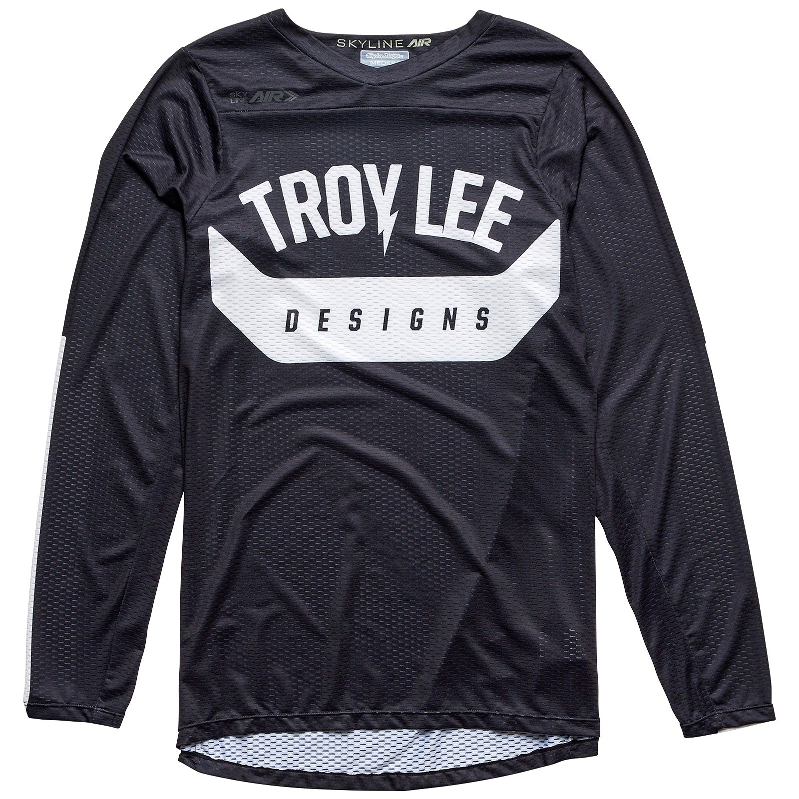 Troy Lee Designs Skyline Air long sleeve jersey in Aircore Black colorway