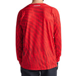Troy Lee Designs Skyline Air long sleeve jersey in SRAM Roots Fiery Red colorway