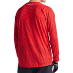 Troy Lee Designs Skyline Air Long Sleeve Jersey in SRAM Roots Fiery Red colorway