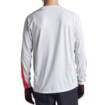 Troy Lee Designs Skyline Air LS Jersey in SRAM Roots Cement gray with red details