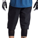 Troy Lee Designs black cycling shorts with liner worn by model