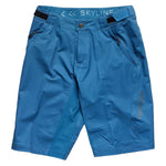 Troy Lee Designs Skyline mountain bike shorts in blue with black waistband details
