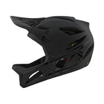 Troy Lee Designs Stage Helmet MIPS in Stealth Midnight black colorway