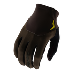 Troy Lee Designs Ace 2.0 Glove in solid olive green color on white background