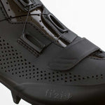 Fizik X5 Terra black MTB cycling shoe with perforated upper and closure system