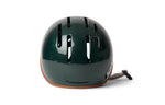 Thousand Heritage 2.0 bike helmet in British Racing Green with tan trim, side view