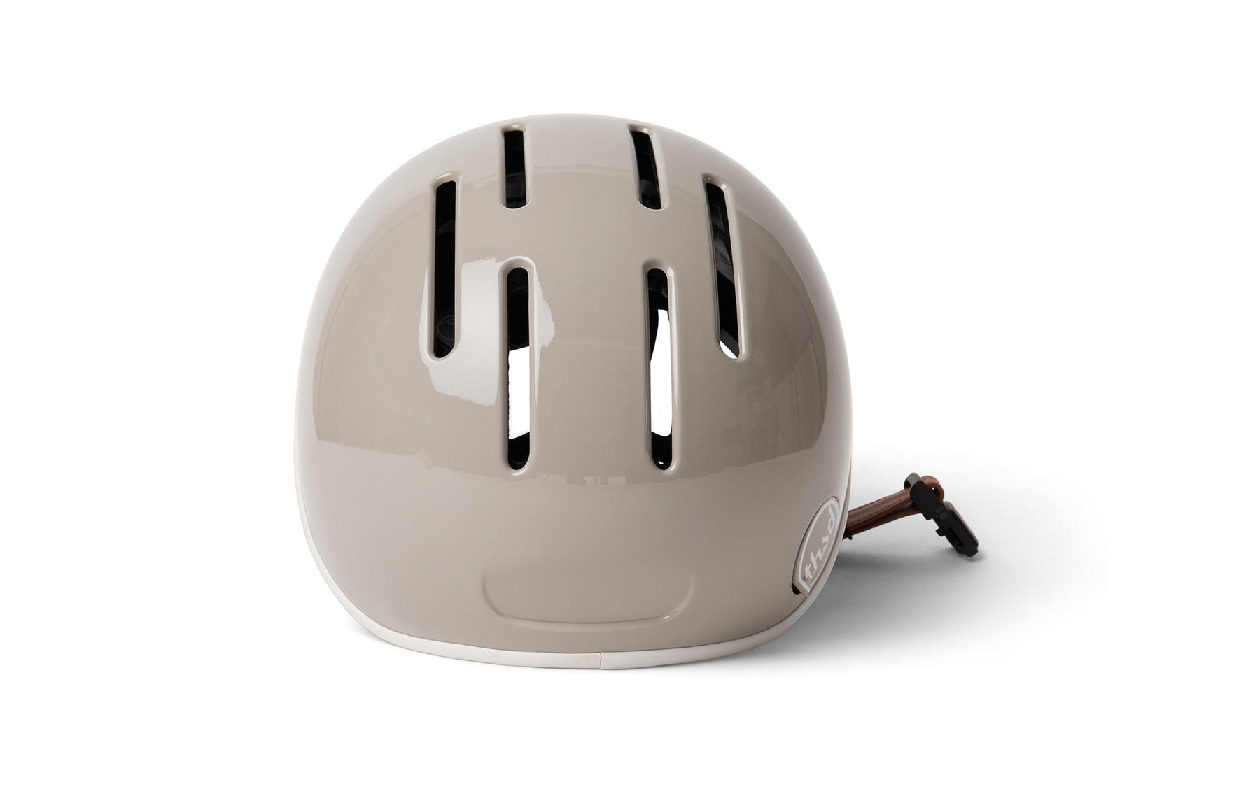 Thousand Heritage 2.0 bike helmet in dove grey with ventilation slots
