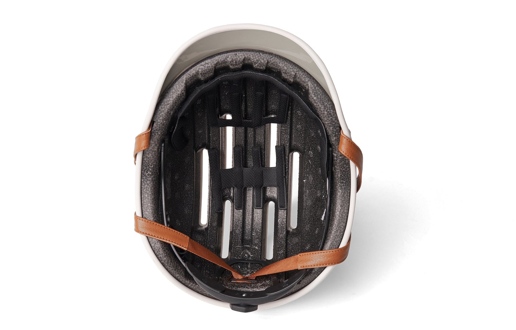 Interior view of Thousand Heritage 2.0 helmet showing padding and ventilation system