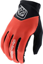 Troy Lee Designs ACE 2.0 motorcycle glove in tangelo orange with black palm