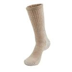 Thorlos Ultra Light Cushion Crew Hiking Sock in cornstalk brown color