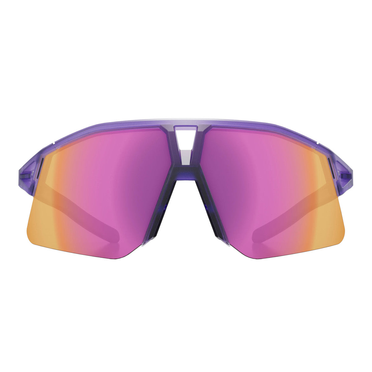 KOO HYPE sunglasses with violet frame and pink mirror lenses