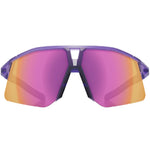 KOO HYPE cycling sunglasses with violet frame and super pink mirror lenses