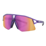 KOO HYPE cycling sunglasses with violet frame and pink mirror lenses