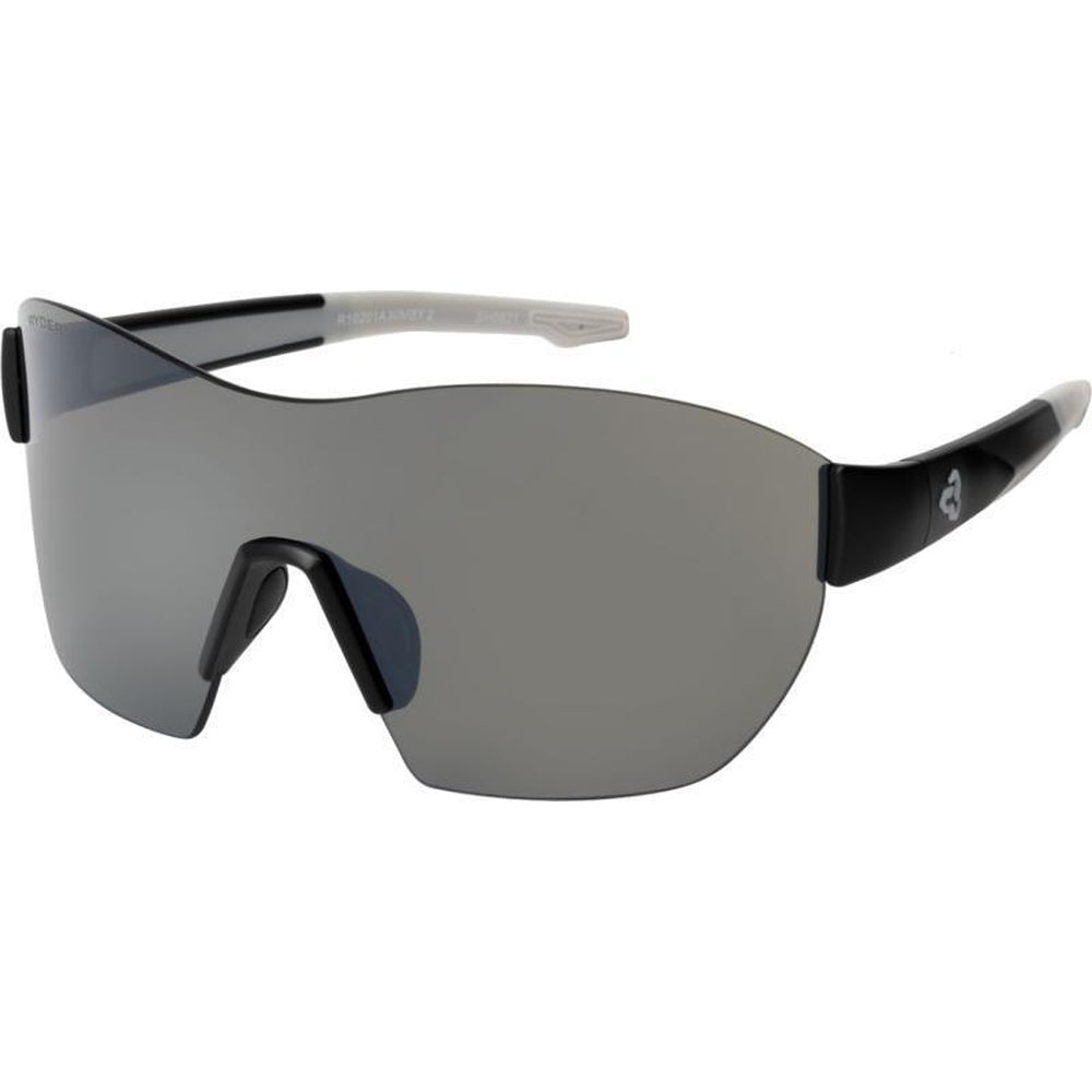 Ryders Nimby 2 sunglasses with matte black frame and gray-green lenses
