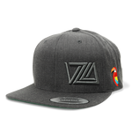 VZLA Flat Bill Snapback Hat (Guacamaya)