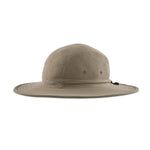 Patagonia Quandary Brimmer Hat in wing grey with wide brim and adjustable chin strap