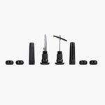 Muc-Off Stealth Tubeless Puncture Plugs kit with black components on white background