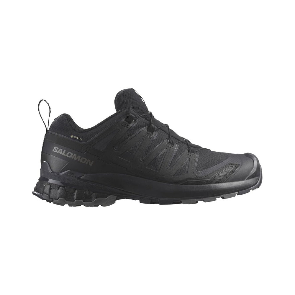 Salomon XA PRO 3D V9 men's trail running shoe in black colorway