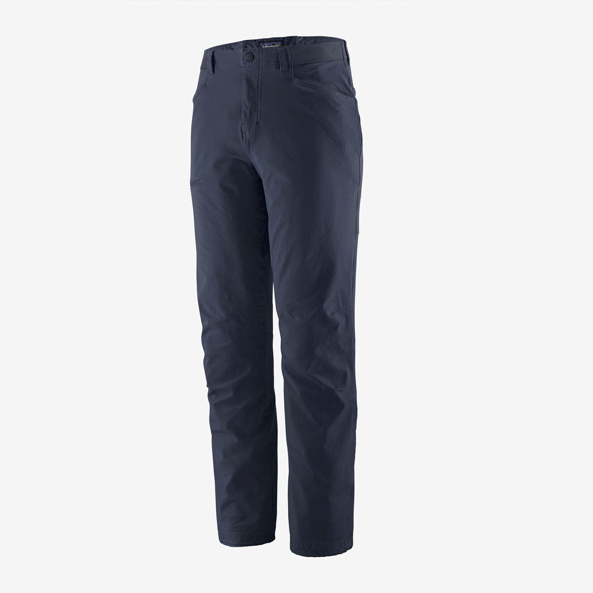 Patagonia Men's Venga Rock Pants in navy blue color on white background