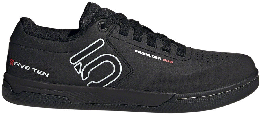 Five Ten Freerider Pro MTB shoe in black with white logo branding