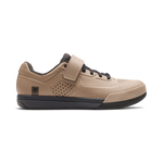 Fox Racing Union Clipless MTB Shoes in mocha tan colorway with velcro strap