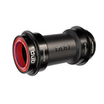 SRAM DUB PF30 bottom bracket in black with red seals