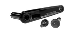 SRAM Rival AXS power meter crank arm with battery and charging components in black