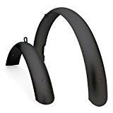 CRUISER ALLOY FENDER SET SATIN BLACK 26"