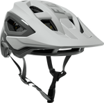 Fox Racing Speedframe Pro mountain bike helmet in matte white and grey colorway