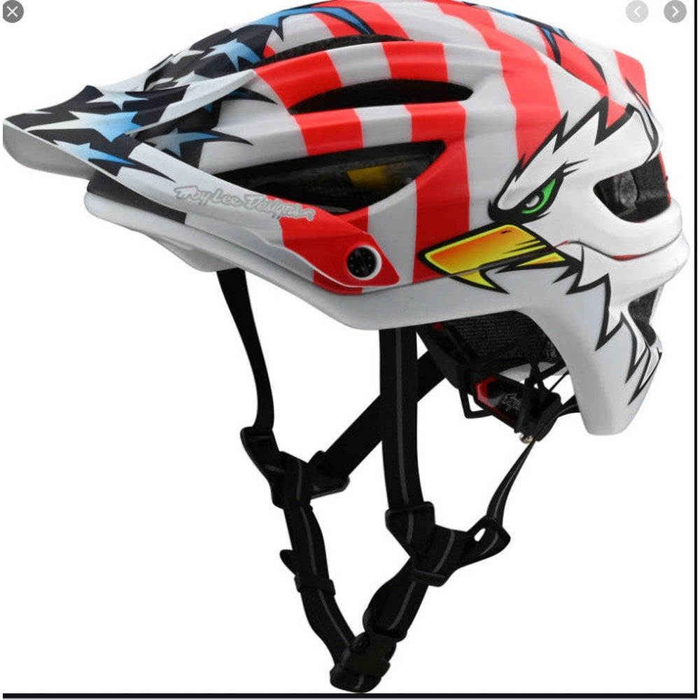 Troy Lee Designs A2 MIPS Helmet Mirage White, XL/XXL