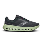 On Cloudsurfer Next men's running shoe in black and lime green colorway